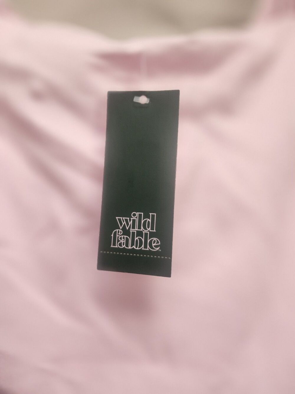 Women’s Wild Fable Off The Shoulder Bows Pink Mini Dress XL Retail $35 - Picture 3 of 6